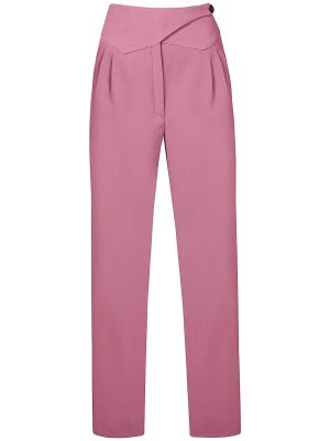 Vlněné kalhoty Blazé Milano růžové