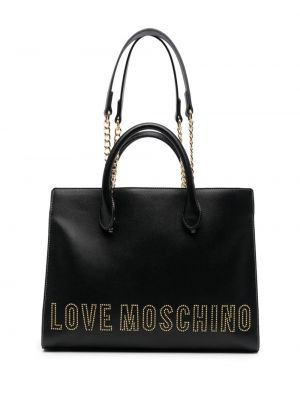 Rund väska Love Moschino svart