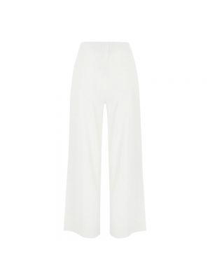 Pantalones de viscosa Liviana Conti blanco