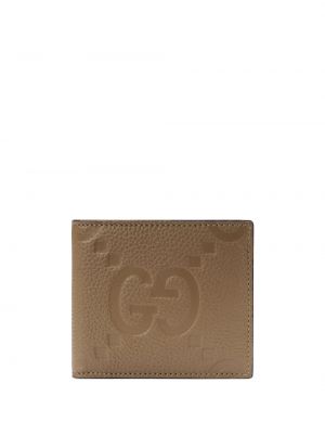 Kožená peňaženka Gucci hnedá