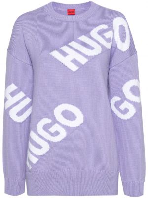 Pulover Hugo vijolična