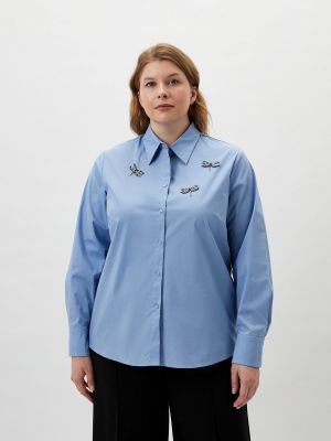 Рубашка Elena Miro голубая