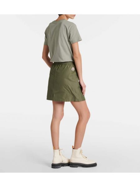 Mini sukně Moncler zelené