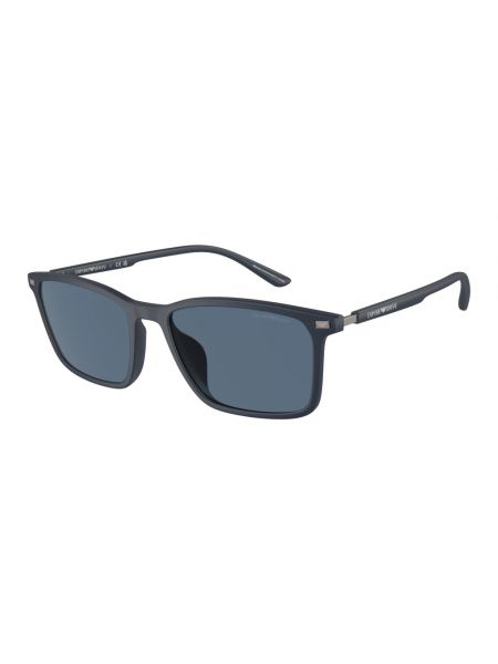 Niebieskie okulary przeciwsłoneczne Emporio Armani