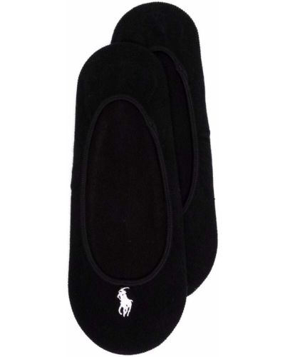 Носки с вышивкой Polo Ralph Lauren, черный