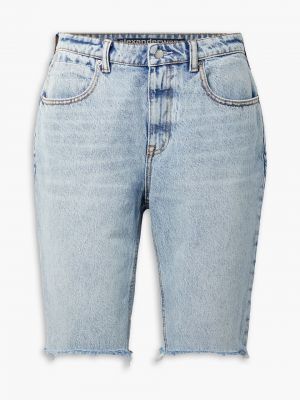 Szorty jeansowe Alexander Wang - Niebieski