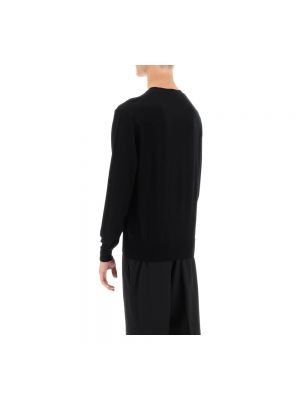 Jersey de cachemir de algodón de punto Vivienne Westwood negro