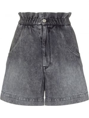 Jeansshorts med hög midja Marant Etoile grå