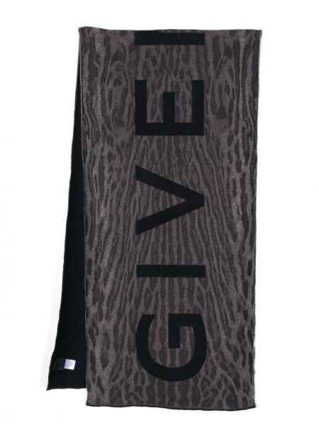 Woll schal mit print mit tiger streifen Givenchy