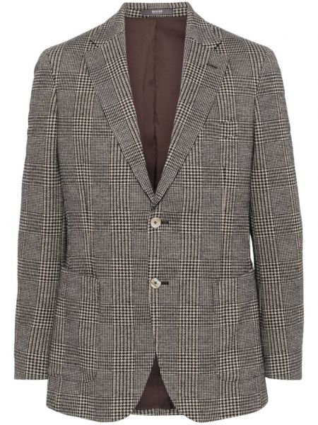 Kontrolleret blazer Boggi Milano brun