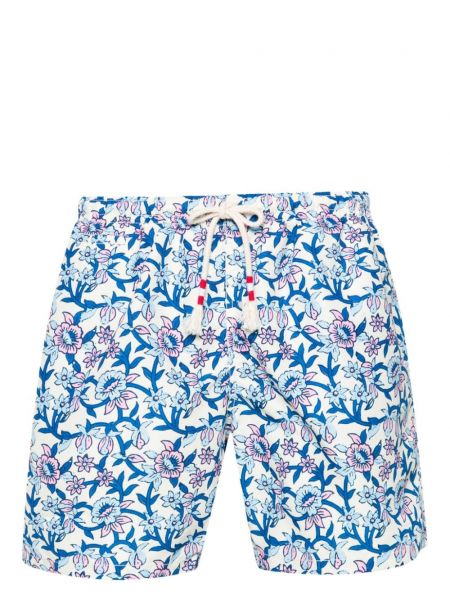 Batik shorts mit print Mc2 Saint Barth weiß