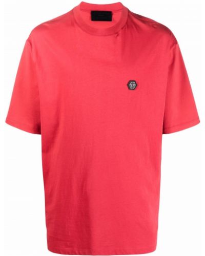 Camiseta con estampado Philipp Plein rojo