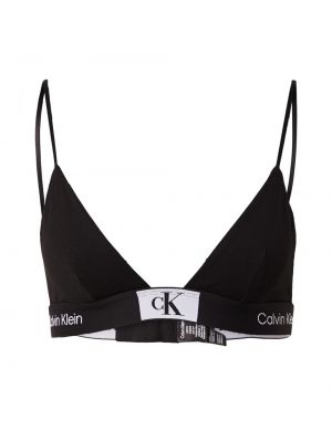 Бюстгальтер с треугольными чашками Calvin Klein Underwear черный