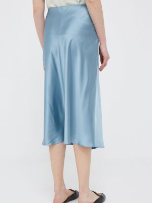 Midi sukně Lauren Ralph Lauren modré
