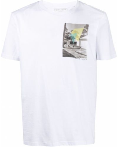 Camiseta con estampado Société Anonyme blanco