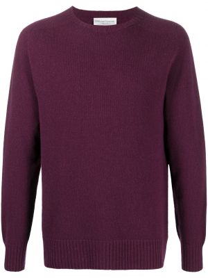 Jersey de tela jersey de cuello redondo Officine Generale violeta