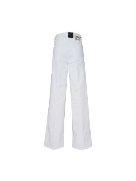 Pantalones bootcut Dsquared2 blanco