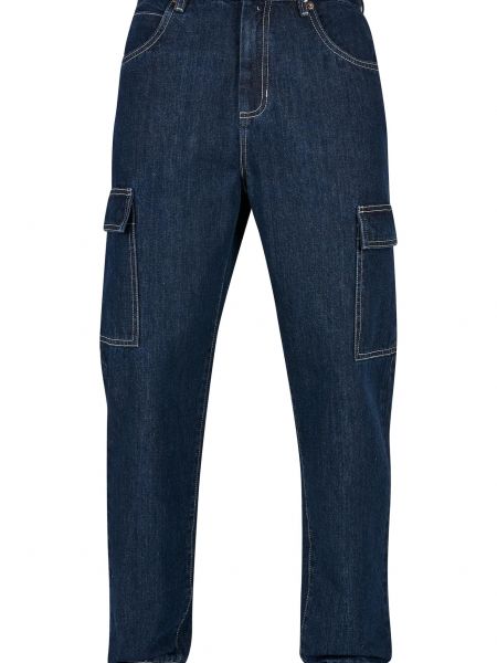 Skinny fit džinsai su kišenėmis Southpole mėlyna