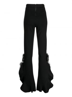 Pantalon large Cynthia Rowley noir