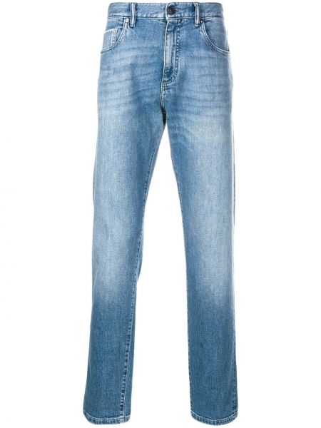 Jeans med normal passform Zegna blå