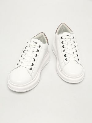 Кожаные туфли Karl Lagerfeld белые