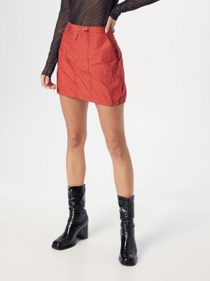 Βαμβακερή φούστα mini Cotton On κόκκινο