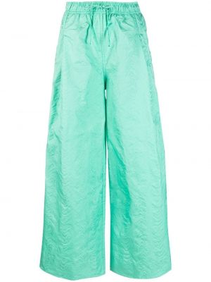 Volné kalhoty Essentiel Antwerp - zelená
