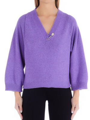 Пуловер Liu Jo фиолетовый