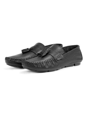 Pantofi loafer din piele Ducavelli negru