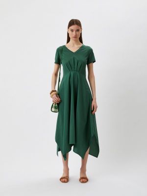 Платье Weekend Max Mara, зеленое