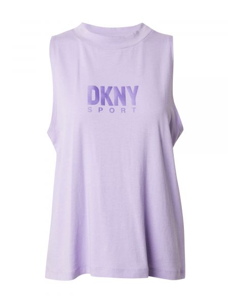 Sportiniai marškinėliai be rankovių Dkny Performance violetinė