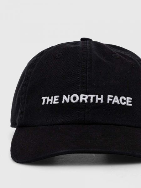 Czapka z daszkiem The North Face czarna
