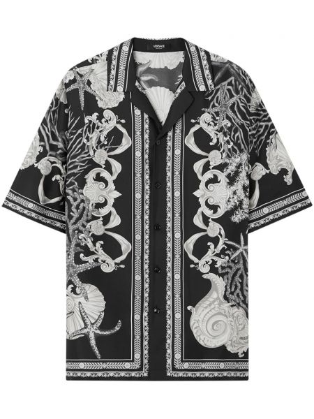 Šilkinė marškiniai Versace