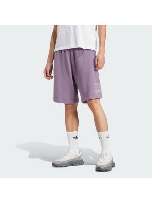 Shorts en jersey Adidas violet