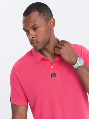 Polo majica Ombre roza