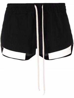 Pantalones cortos deportivos con cordones Rick Owens negro
