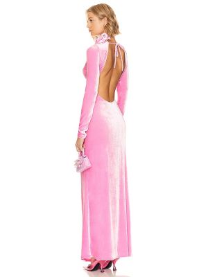 Vestido largo Mirae rosa