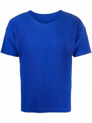 Camiseta Homme Plissé Issey Miyake azul