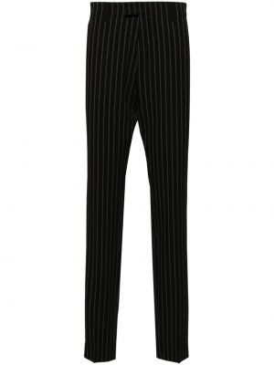 Vlněné kalhoty Ami Paris černé