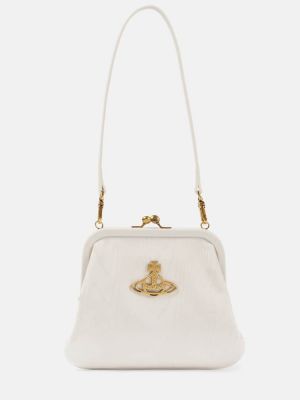 Τσάντα shopper Vivienne Westwood μπεζ