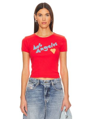 T-shirt Mother rouge