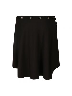 Mini falda The Attico negro