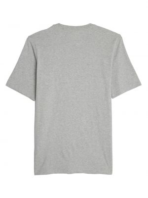 Bavlněné tričko s potiskem C.p. Company šedé