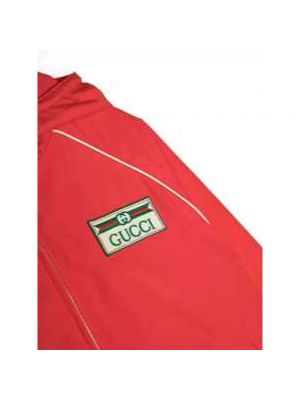 Kurtka przejściowa Gucci czerwona