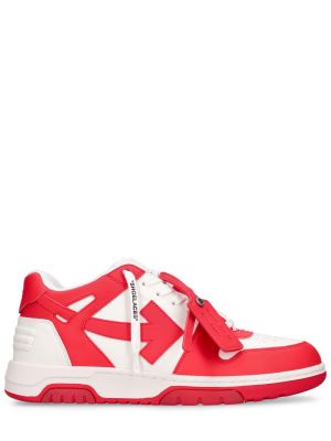 Sneakers Off-white κόκκινο