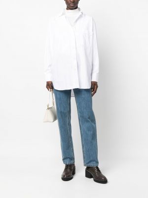 Siuvinėta marškiniai Tommy Hilfiger balta