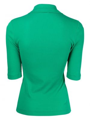 Polo krekls ar pogām Rosetta Getty zaļš