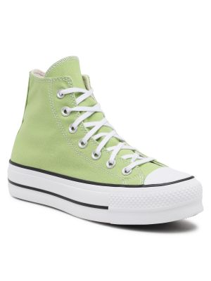 Кецове Converse зелено