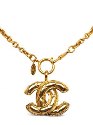 Stepēts kulons Chanel Pre-owned zelts