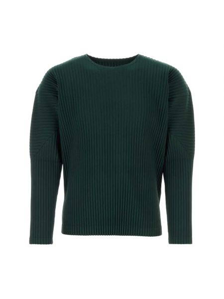 Zielony sweter Issey Miyake